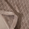 Customize Embossed single layer Flannel throw