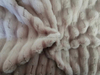  Warm Winter Blanket Wholesale Customized Luxury 100% Polyester Faux Rabbit Fur 50*60inch Throw Blanket