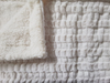 Wholesale Winter Blanket Customized Heavy Thick Warm Luxury Throw Blankets Sherpa Fleece White Faux Rabbit Fur Blankets