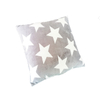 MMP-001 45*45cm Square Ultra-Soft Star pattern Warm Comfortable Grey Micro Mink Pillow 