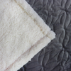 50*60inch Wholesale Luxury Polyster Custom Big Soft Fluffy Embossed Fleece Sherpa Blanket