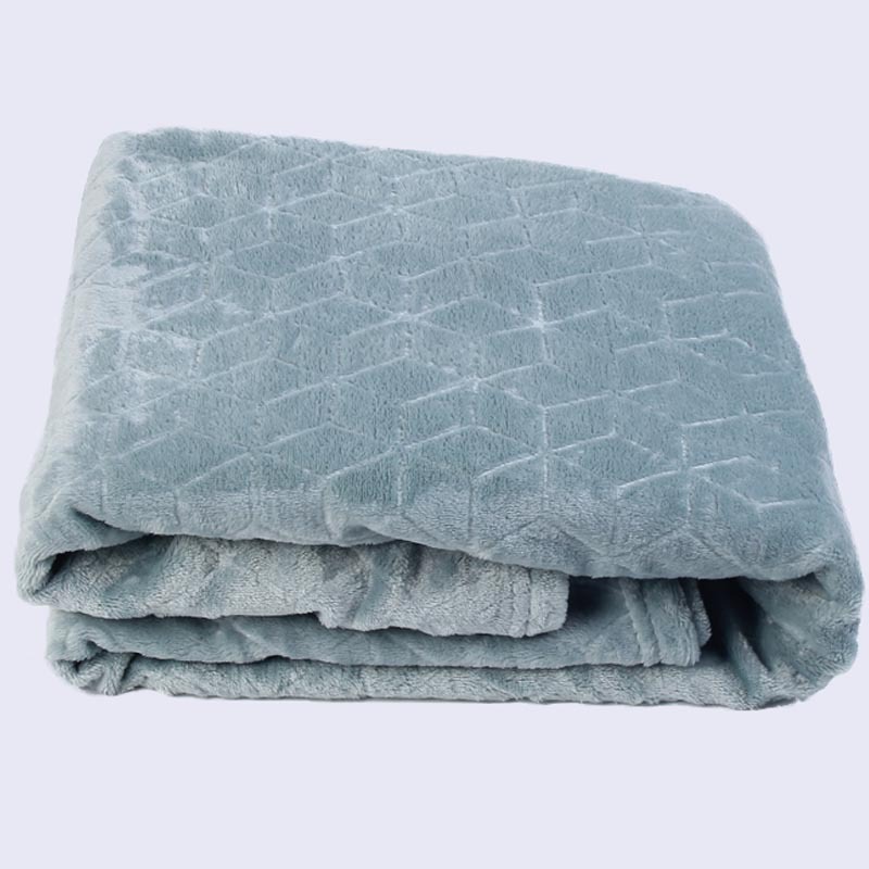 Customize 3D Embossing New Style Flannel Blanket for home